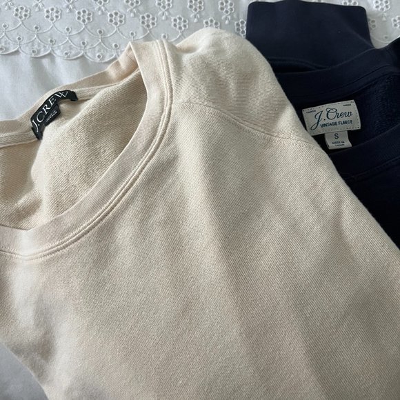 JCrew vintage fleece sweatshirts - Picture 4 of 5
